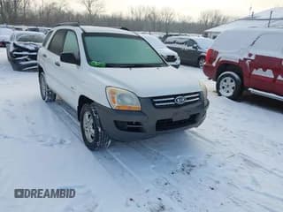 ✅ 2007 Kia Sportage LX • VIN: KNDJE723177419739 • Lot: 43916540. Listed on IAAI with 166,252 mi. Free auction sales archive from the USA and detailed vehicle history report at DreamBid. Image 1.