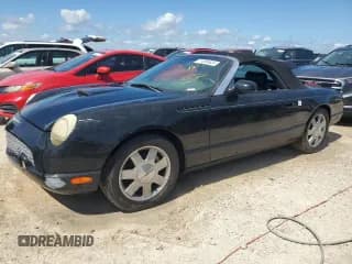 ✅ 2002 Ford Thunderbird Hardtop Premium • VIN: 1FAHP60A42Y128441 • Лот: 74899624. Опубликован ранее на Copart с пробегом Не указан. Бесплатный доступ к архиву аукционных продаж из США и подробный отчёт об истории автомобиля на DreamBid. Изображение 1.