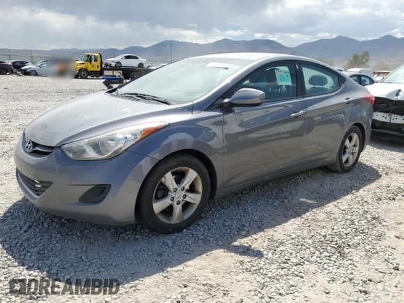 ✅ 2013 Hyundai Elantra Limited • VIN: 5NPDH4AE2DH421870 • Lot: 68691135. Listed on Copart with 173,236 mi. Free auction sales archive from the USA and detailed vehicle history report at DreamBid. Image 1.