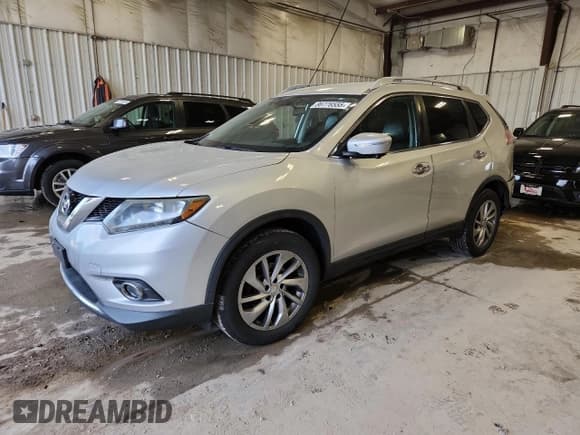 ✅ 2014 Nissan Rogue SL • VIN: 5N1AT2MV3EC751057 • Лот: 86776555. Опубликован ранее на Copart с пробегом 98 146 миль. Бесплатный доступ к архиву аукционных продаж из США и подробный отчёт об истории автомобиля на DreamBid. Изображение 1.