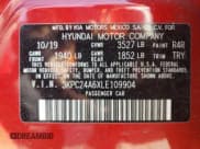 ✅ 2020 Hyundai Accent SE • VIN: 3KPC24A6XLE109904 • Лот: 74765274. Опубликован ранее на Copart с пробегом 88 656 миль. Бесплатный доступ к архиву аукционных продаж из США и подробный отчёт об истории автомобиля на DreamBid. Изображение 12.