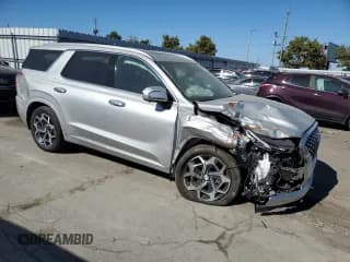 ✅ 2021 Hyundai Palisade Calligraphy • VIN: KM8R7DHE7MU327564 • Лот: 75477284. Опубликован ранее на Copart с пробегом 51 429 миль. Бесплатный доступ к архиву аукционных продаж из США и подробный отчёт об истории автомобиля на DreamBid. Изображение 4.