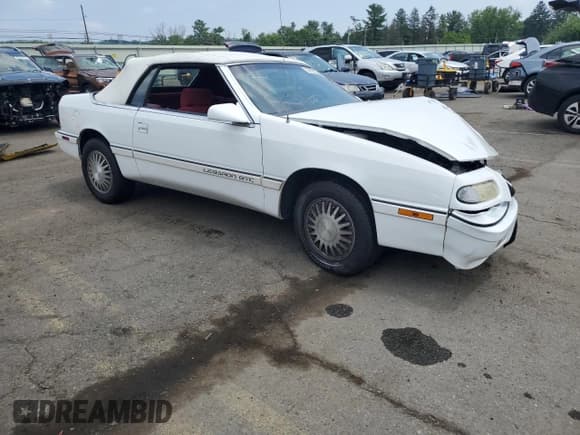 ✅ 1994 Chrysler LeBaron GTC • VIN: 1C3EU4533RF240274 • Lot: 62750285. Listed on Copart with 103,954 mi. Free auction sales archive from the USA and detailed vehicle history report at DreamBid. Image 4.