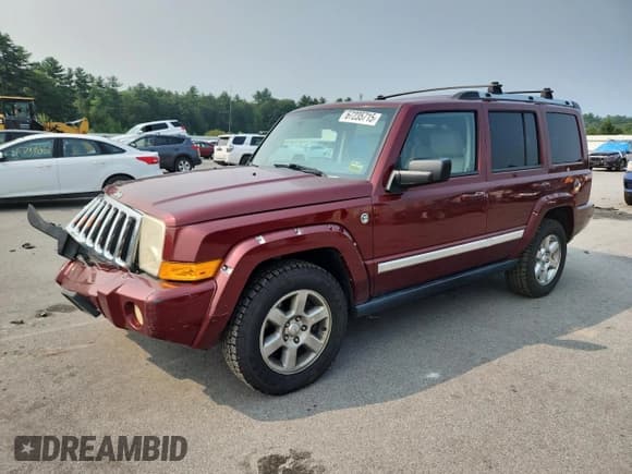 ✅ 2007 Jeep Commander Limited • VIN: 1J8HG58217C553226 • Лот: 67235715. Опубликован ранее на Copart с пробегом 161 618 миль. Бесплатный доступ к архиву аукционных продаж из США и подробный отчёт об истории автомобиля на DreamBid. Изображение 1.