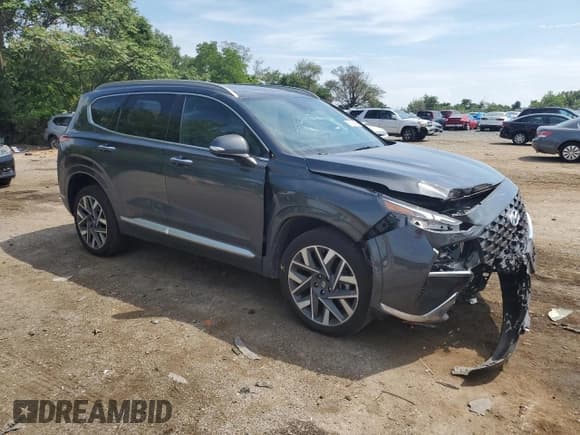 ✅ 2023 Hyundai Santa Fe Calligraphy • VIN: 5NMS5DAL2PH505977 • Lot: 61923514. Wystawiony na Copart z przebiegiem 43 313 mil. Bezpłatny archiwum sprzedaży aukcyjnych z USA i szczegółowy raport historii pojazdu na DreamBid. Zdjęcie 4.