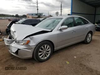 ✅ 2007 Hyundai Azera SE • VIN: KMHFC46F77A205433 • Lot: 81140045. Listed on Copart with 124,315 mi. Free auction sales archive from the USA and detailed vehicle history report at DreamBid. Image 1.
