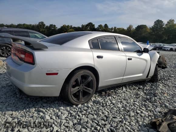 2014 Dodge Charger Police with VIN 2C3CDXAT7EH248174, listed as a Copart auction lot 81545715 with 162,845 mi miles and Salvage title. Bid and sale history available at DreamBid. Image 3.