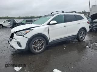 ✅ 2017 Hyundai Santa Fe SE Ultimate • VIN: KM8SRDHF0HU254242 • Lot: 81252475. Listed on Copart with 128,704 mi. Free auction sales archive from the USA and detailed vehicle history report at DreamBid. Image 1.