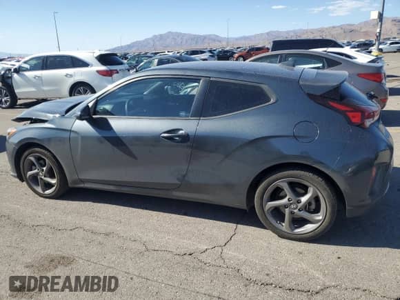 2019 Hyundai Veloster 2.0 z VIN KMHTG6AF4KU003232, wystawiony jako Copart lot #73125544 z przebiegiem 83 823 mil mil oraz Szkoda całkowita • Salvage title. Historia ofert i sprzedaży dostępna na DreamBid. Obrazek 2.