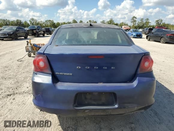 ✅ 2013 Dodge Avenger SE V6 • VIN: 1C3CDZAG8DN750633 • Лот: 78099904. Опубликован ранее на Copart с пробегом 114 471 миль. Бесплатный доступ к архиву аукционных продаж из США и подробный отчёт об истории автомобиля на DreamBid. Изображение 6.