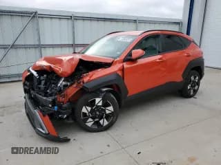 ✅ 2025 Hyundai Kona SEL • VIN: KM8HBCAB4SU223664 • Lot: 89476345. Listed on Copart with 25,238 mi. Free auction sales archive from the USA and detailed vehicle history report at DreamBid. Image 1.