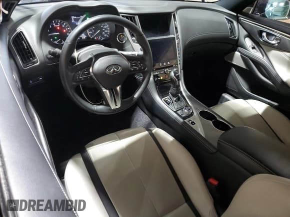 ✅ 2021 Infiniti Q60 Luxe • VIN: JN1EV7KL4MM470721 • Lot: 46048405. Listed on Copart with 17,525 mi. Free auction sales archive from the USA and detailed vehicle history report at DreamBid. Image 8.