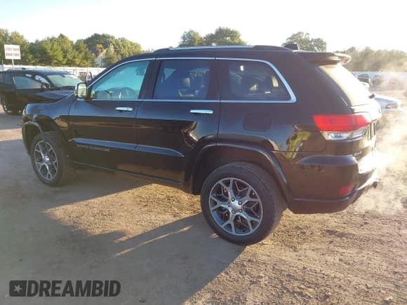 ✅ 2020 Jeep Grand Cherokee Overland • VIN: 1C4RJFCG2LC216404 • Lot: 43418069. Listed on IAAI with 134,119 mi. Free auction sales archive from the USA and detailed vehicle history report at DreamBid. Image 3.