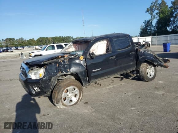 ✅ 2015 Toyota Tacoma PreRunner • VIN: 3TMJU4GN5FM188862 • Lot: 84799225. Listed on Copart with 144,226 mi. Free auction sales archive from the USA and detailed vehicle history report at DreamBid. Image 1.