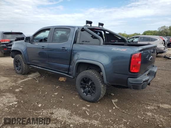 2019 Chevrolet Colorado 4WD ZR2 с VIN 1GCPTEE14K1188197, выставлен на аукционе Copart как лот 85653715 с пробегом 42 110 миль миль и Списание • Salvage title. История ставок и продаж доступна на DreamBid. Изображение 2.