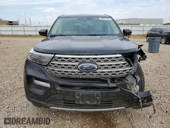 2021 Ford Explorer Limited with VIN 1FMSK8FH6MGA24231, listed as a Copart auction lot 80537455 with 102,996 mi miles and Salvage title. Bid and sale history available at DreamBid. Image 5.