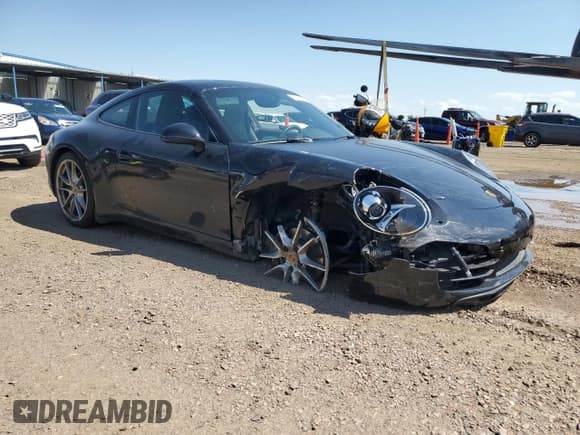 ✅ 2014 Porsche 911 Carrera • VIN: WP0AA2A92ES106763 • Lot: 62423665. Listed on Copart with 26,541 mi. Free auction sales archive from the USA and detailed vehicle history report at DreamBid. Image 4.