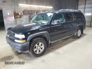 2005 Chevrolet Suburban Z71 с VIN 3GNFK16Z65G248165, выставлен на аукционе Copart как лот 77935724 с пробегом 239 109 миль миль и Списание • Salvage title. История ставок и продаж доступна на DreamBid. Изображение 1.
