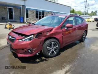 2023 Subaru Impreza Premium с VIN 4S3GTAD60P3703746, выставлен на аукционе Copart как лот 65228135 с пробегом 24 247 миль миль и Списание • Salvage title. История ставок и продаж доступна на DreamBid. Изображение 1.