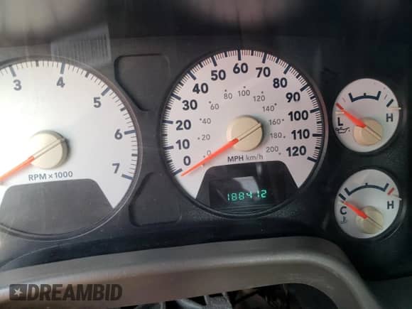 2006 Dodge 1500 SLT with VIN 1D7HA16N36J160200, listed as a Copart auction lot 68312124 with 188,412 mi miles and Salvage title. Bid and sale history available at DreamBid. Image 9.