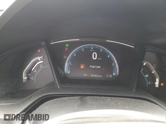 ✅ 2020 Honda Civic LX • VIN: 2HGFC2F61LH540810 • Лот: 58691175. Опубликован ранее на Copart с пробегом 61 863 миль. Бесплатный доступ к архиву аукционных продаж из США и подробный отчёт об истории автомобиля на DreamBid. Изображение 9.