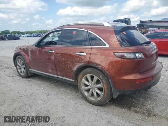 ✅ 2008 Infiniti FX Options • VIN: JNRBS08W68X400384 • Lot: 59956025. Listed on Copart with 173,499 mi. Free auction sales archive from the USA and detailed vehicle history report at DreamBid. Image 2.