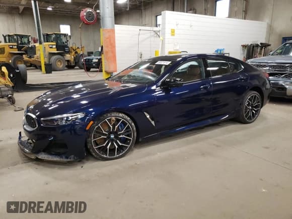 ✅ 2024 BMW 8 Series M850i • VIN: WBAGV8C07RCR46776 • Lot: 80021814. Listed on Copart with 3,772 mi. Free auction sales archive from the USA and detailed vehicle history report at DreamBid. Image 1.