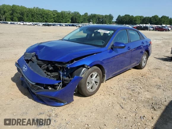 ✅ 2025 Hyundai Elantra SE • VIN: KMHLL4DG3SU957989 • Lot: 64626955. Listed on Copart with 13,876 mi. Free auction sales archive from the USA and detailed vehicle history report at DreamBid. Image 1.