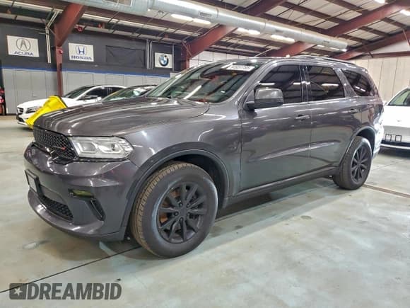 ✅ 2021 Dodge Durango SXT Plus • VIN: 1C4RDJAG8MC598808 • Lot: 94937755. Listed on Copart with 130,806 mi. Free auction sales archive from the USA and detailed vehicle history report at DreamBid. Image 1.