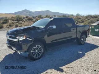 2022 Chevrolet Silverado 1500 LT z VIN 2GCUDDED5N1508355, wystawiony jako Copart lot #68401375 z przebiegiem 62 569 mil mil oraz Szkoda całkowita • Salvage title. Historia ofert i sprzedaży dostępna na DreamBid. Obrazek 1.