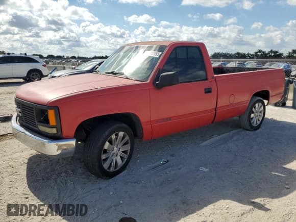 ✅ 1993 GMC Sierra 1500 Work Truck • VIN: 1GTEC14Z9PE549558 • Lot: 93817995. Listed on Copart with 237,656 mi. Free auction sales archive from the USA and detailed vehicle history report at DreamBid. Image 1.