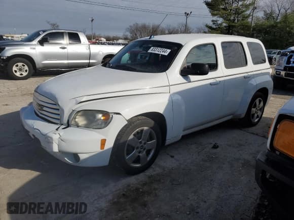 ✅ 2011 Chevrolet HHR LS • VIN: 3GNBAAFW1BS504745 • Lot: 83312244. Listed on Copart with 138,461 mi. Free auction sales archive from the USA and detailed vehicle history report at DreamBid. Image 1.