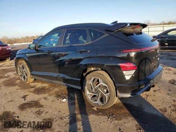 2024 Hyundai Kona N Line with VIN KM8HA3A37RU088136, listed as a Copart auction lot 43433195 with 6,133 mi miles and Salvage title. Bid and sale history available at DreamBid. Image 2.