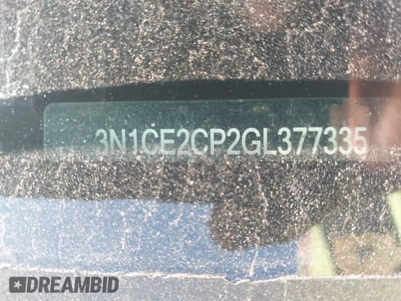 ✅ 2016 Nissan Note S • VIN: 3N1CE2CP2GL377335 • Lot: 43149704. Listed on IAAI with 135,961 mi. Free auction sales archive from the USA and detailed vehicle history report at DreamBid. Image 9.