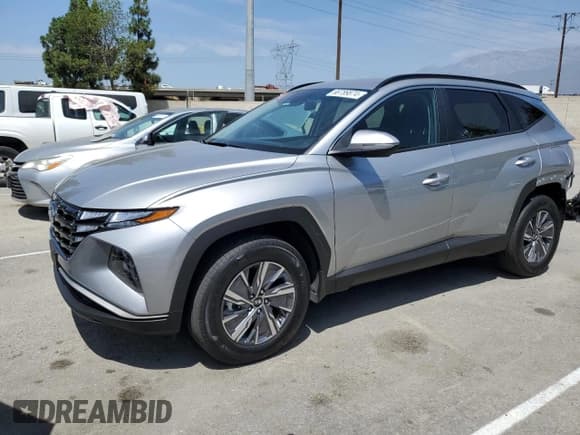 ✅ 2023 Hyundai Tucson Blue • VIN: KM8JBCA1XPU100368 • Lot: 66789874. Wystawiony na Copart z przebiegiem 21 105 mil. Bezpłatny archiwum sprzedaży aukcyjnych z USA i szczegółowy raport historii pojazdu na DreamBid. Zdjęcie 1.