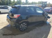 ✅ 2024 Mitsubishi Mirage Black Edition • VIN: ML32AWHJ7RH003677 • Lot: 86534975. Listed on Copart with 37,392 mi. Free auction sales archive from the USA and detailed vehicle history report at DreamBid. Image 3.