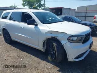 ✅ 2019 Dodge Durango SXT • VIN: 1C4RDHAG0KC847561 • Lot: 42702854. Listed on IAAI with 117,486 mi. Free auction sales archive from the USA and detailed vehicle history report at DreamBid. Image 1.