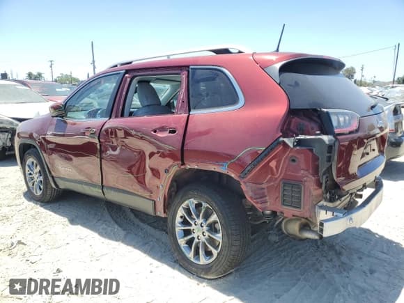 ✅ 2021 Jeep Cherokee Latitude Lux • VIN: 1C4PJLMXXMD107575 • Лот: 66551035. Опубликован ранее на Copart с пробегом 57 073 миль. Бесплатный доступ к архиву аукционных продаж из США и подробный отчёт об истории автомобиля на DreamBid. Изображение 2.