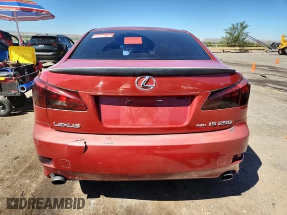 ✅ 2006 Lexus IS 250 • VIN: JTHCK262762003260 • Lot: 80400245. Listed on Copart with 209,227 mi. Free auction sales archive from the USA and detailed vehicle history report at DreamBid. Image 6.