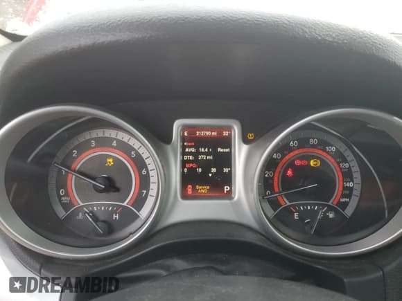 ✅ 2016 Dodge Journey R/T • VIN: 3C4PDDFG0GT150332 • Лот: 85428124. Опубликован ранее на Copart с пробегом 212 790 миль. Бесплатный доступ к архиву аукционных продаж из США и подробный отчёт об истории автомобиля на DreamBid. Изображение 9.