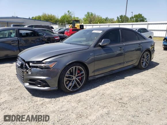 ✅ 2017 Audi S6 • VIN: WAUHFBFC6HN122498 • Лот: 52724535. Опубликован ранее на Copart с пробегом 78 277 миль. Бесплатный доступ к архиву аукционных продаж из США и подробный отчёт об истории автомобиля на DreamBid. Изображение 1.