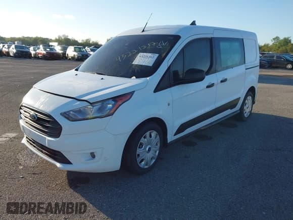 ✅ 2022 Ford Transit Connect • VIN: NM0LE7T29N1542720 • Lot: 43221212. Listed on IAAI with 47,618 mi. Free auction sales archive from the USA and detailed vehicle history report at DreamBid. Image 2.