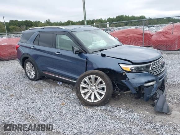 ✅ 2021 Ford Explorer Limited • VIN: 1FMSK7FHXMGB27856 • Лот: 43808186. Опубликован ранее на IAAI с пробегом 80 015 миль. Бесплатный доступ к архиву аукционных продаж из США и подробный отчёт об истории автомобиля на DreamBid. Изображение 1.