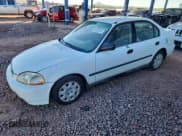 ✅ 1998 Honda Civic LX • VIN: 2HGEJ6672WH613107 • Lot: 84933505. Listed on Copart with 298,117 mi. Free auction sales archive from the USA and detailed vehicle history report at DreamBid. Image 1.