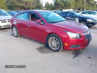 2014 Chevrolet Cruze ECO with VIN 1G1PH5SBXE7134184, listed as a IAAI auction lot 43458290 with 106,241 mi miles and . Bid and sale history available at DreamBid. Image 1.