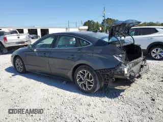 2021 Hyundai Sonata SEL with VIN KMHL64JA0MA145688, listed as a Copart auction lot 85578595 with 78,584 mi miles and Salvage title. Bid and sale history available at DreamBid. Image 2.