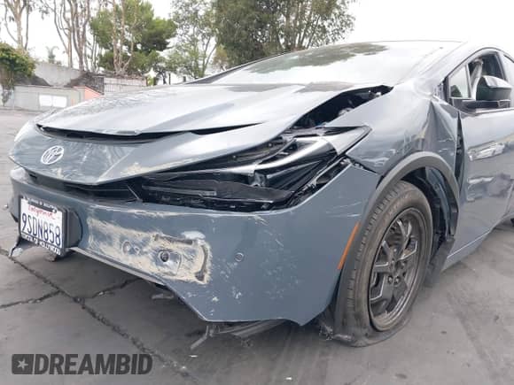 2024 Toyota Prius LE with VIN JTDACAAU6R3046057, listed as a IAAI auction lot 43316816 with 14,220 mi miles and . Bid and sale history available at DreamBid. Image 6.