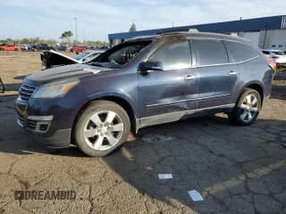 ✅ 2015 Chevrolet Traverse LTZ • VIN: 1GNKVJKDXFJ120401 • Lot: 81011075. Wystawiony na Copart z przebiegiem Nie podano. Bezpłatny archiwum sprzedaży aukcyjnych z USA i szczegółowy raport historii pojazdu na DreamBid. Zdjęcie 1.