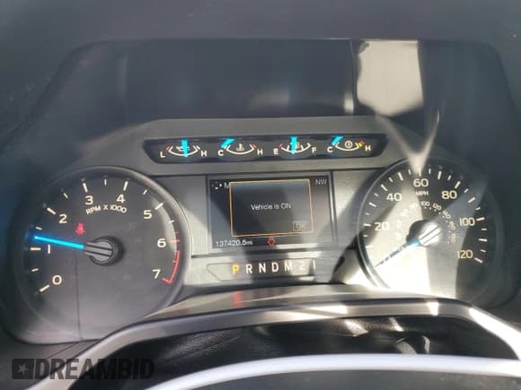 ✅ 2017 Ford F-150 XL • VIN: 1FTMF1EFXHKC44094 • Lot: 75478974. Listed on Copart with 137,420 mi. Free auction sales archive from the USA and detailed vehicle history report at DreamBid. Image 9.