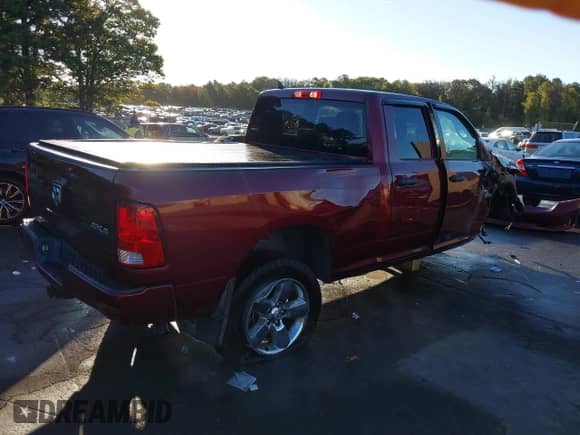 2019 Ram 1500 Tradesman with VIN 1C6RR7FG5KS646949, listed as a IAAI auction lot 43417731 with 45,787 mi miles and . Bid and sale history available at DreamBid. Image 4.